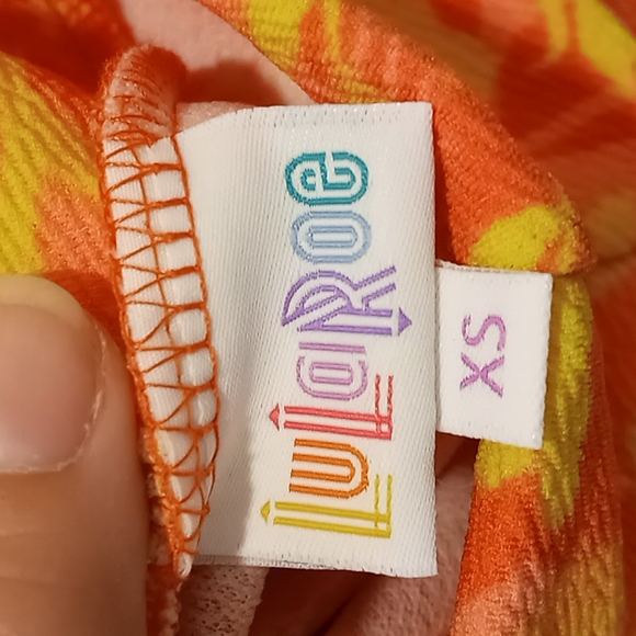 NWT LuLaRoe simply comfortable floral Printed pink Cassie skirt xs - Picture 11 of 11